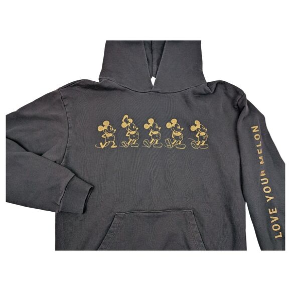 Disney x Love Your Melon Black Gold Small Hoodie - Picture 4 of 12